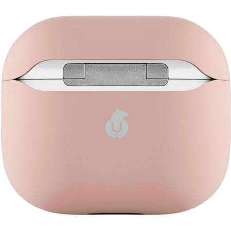 Чехол для Airpods 3 uBear Silicone розовый, Цвет: Pink / Розовый, изображение 3