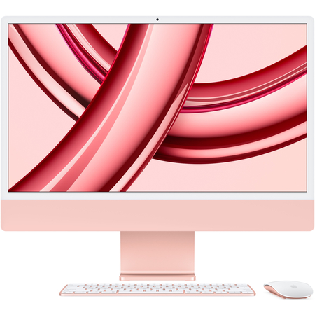 Apple iMac 24" M3 10GPU/8GB/512GB Pink (MQRU3) 2023, Общий объем твердотельных накопителей (SSD): 512 ГБ, Объем оперативной памяти: 8 ГБ, Цвет: Pink / Розовый