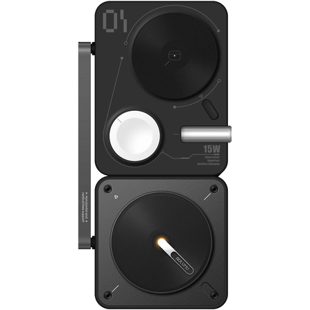 Складная беспроводная зарядная станция Aulumu M01 MagSafe/4-в-1, изображение 11