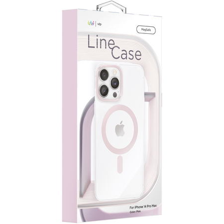 Чехол для iPhone 14 Pro Max VLP Line Case Rose, изображение 2