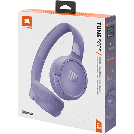 Беспроводные наушники JBL 520BT Purple, Цвет: Violet / Фиолетовый, изображение 11
