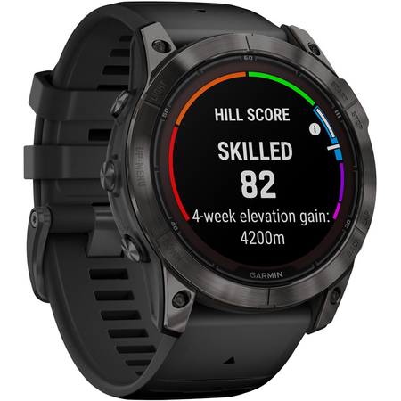 Garmin FENIX 7X Pro Sapphire Solar Carbon Gray, изображение 8