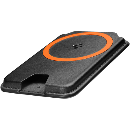 Картхолдер Spigen Valentinus MagSafe Wallet 3 Cards Holder Black, изображение 7