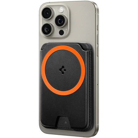 Картхолдер Spigen Valentinus MagSafe Wallet 3 Cards Holder Black, изображение 2