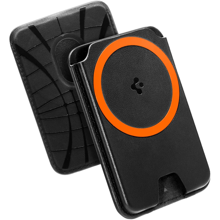Картхолдер Spigen Valentinus MagSafe Wallet 3 Cards Holder Black, изображение 5