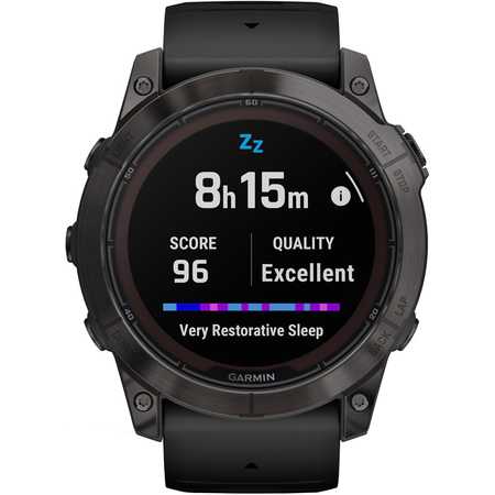 Garmin FENIX 7X Pro Sapphire Solar Carbon Gray, изображение 6