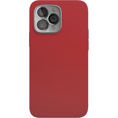 Чехол для iPhone 13 Pro Max VLP Silicone case with MagSafe Red