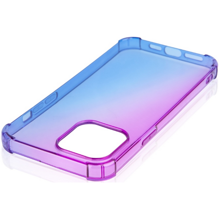 Чехол для iPhone 13 Pro Max Brosco HARDTPU Violet Blue, изображение 2