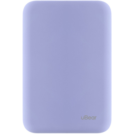 Внешний аккумулятор uBear Flow Magnetic 5000mAh Lavender, Цвет: Violet / Фиолетовый, изображение 2