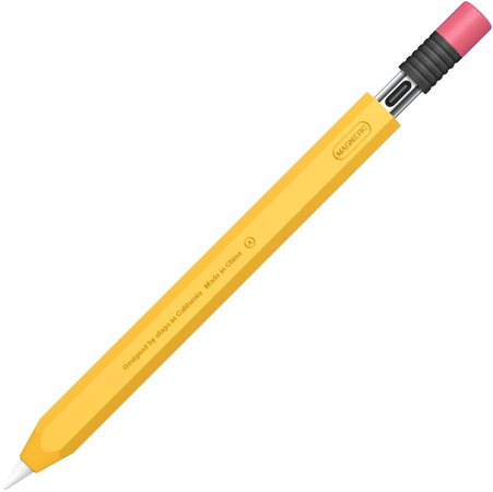 Чехол для Apple Pencil USB-C Elago Silicone case Yellow, изображение 2