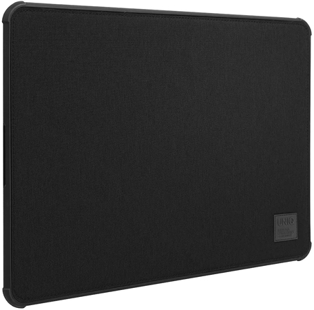 Чехол для Macbook Pro 13 (2016/2018) Uniq DFender Sleeve Kanvas Black, Цвет: Black / Черный, изображение 2