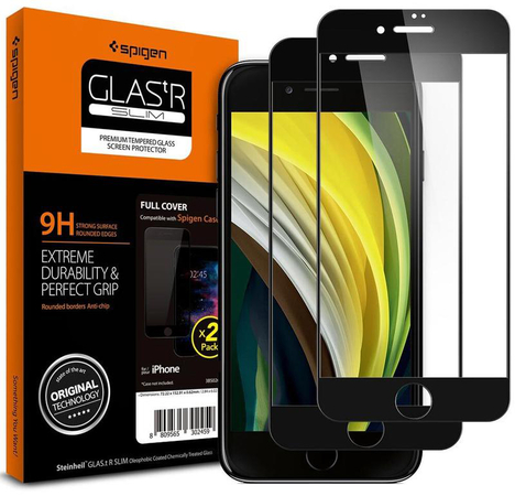 Защитное стекло Spigen 2 Pack для iPhone 11