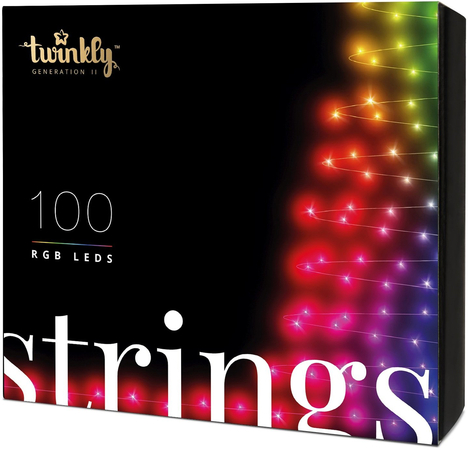Smart-гирлянда Twinkly Strings Gen II 100 LED (TWS100STP-BEU)
