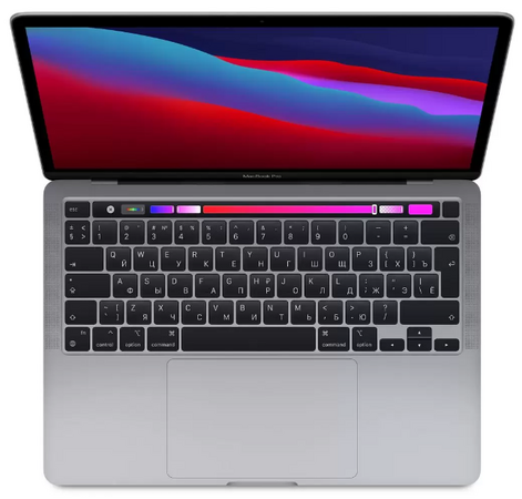 MacBook Pro 13 M1/8/512 Space Gray, Цвет: Space Gray / Серый космос, Жесткий диск SSD: 512 Гб, Оперативная память: 8 Гб, изображение 2