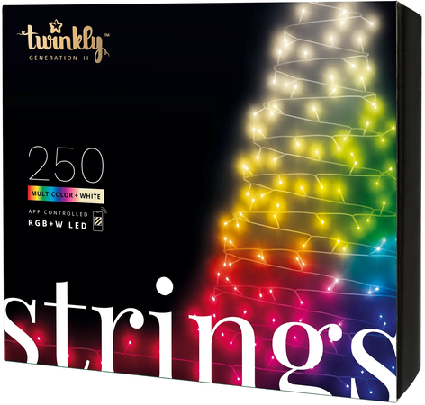 Smart-гирлянда Twinkly Strings Gen II 250 LED (TWS250SPP-BEU)