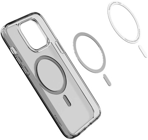 Защитный чехол Spigen Ultra Hybrid Mag MagSafe iPhone 14 Pro Max Frost Black, Цвет: Black / Черный, изображение 6