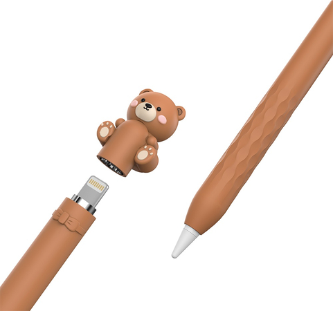 Чехол для Apple Pencil 1 Yamcase Brown, изображение 2