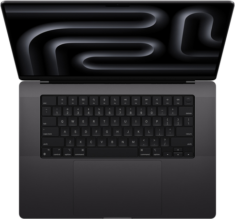 Apple MacBook Pro 16 MUW63 Space Black (M3 Max 16-Core, GPU 40-Core, 48GB, 1TB), Цвет: Space Black / Космический черный, Жесткий диск SSD: 1 Тб, Оперативная память: 48 Гб, изображение 2