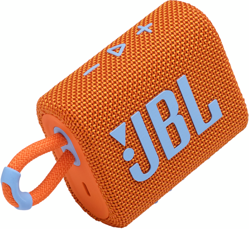 Портативная колонка JBL Go 3 Orange, Цвет: Orange / Оранжевый, изображение 6