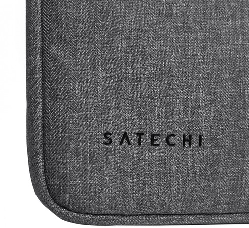 Сумка Satechi Water-Resistant Laptop Carrying Case 15" 16" Grey, изображение 4