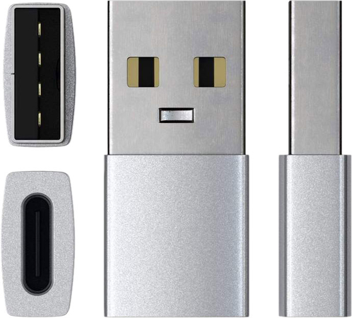 Адаптер Satechi USB Type-A to Type-C Silver, изображение 4