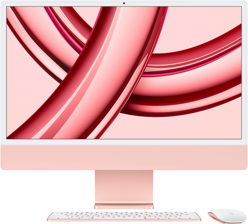 Apple iMac 24" M3 10GPU/8GB/512GB Pink (MQRU3) 2023, Общий объем твердотельных накопителей (SSD): 512 ГБ, Объем оперативной памяти: 8 ГБ, Цвет: Pink / Розовый