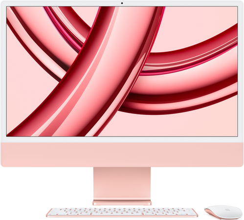 Apple iMac 24" M3 8GPU/8GB/256GB Pink (MQRD3) 2023, Общий объем твердотельных накопителей (SSD): 256 ГБ, Объем оперативной памяти: 8 ГБ, Цвет: Pink / Розовый