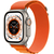 Apple Watch Series Ultra 49mm Titanium Case With Orange Alpine Loop, Цвет: Orange / Оранжевый, Возможности подключения: GPS + Cellular