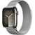 Apple Watch Series 9, 41 мм, корпус из нержавеющей стали цвета "серебристый", миланский сетчатый ремешок цвета "серебристый", Экран: 41, Цвет: Silver / Серебристый