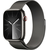 Apple Watch Series 9, 41 мм, корпус из нержавеющей стали цвета "графит", миланский сетчатый ремешок цвета "графит", Экран: 41, Цвет: Graphite / Графитовый