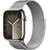 Apple Watch Series 9, 45 мм, корпус из нержавеющей стали, миланский сетчатый ремешок, Экран: 45, Цвет: Silver / Серебристый