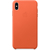 Чехол Apple для iPhone XS Max Leather Case Sunset (оригинал), Цвет: Orange / Оранжевый