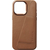 Чехол для iPhone 15 Pro Max  Mujjo Full Leather Case Tan, Цвет: Brown / Коричневый