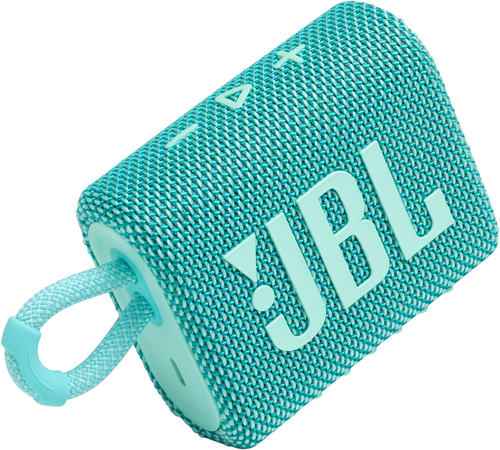 Портативная колонка JBL Go 3 Aquamarine, Цвет: Teal / Бирюзовый, изображение 5