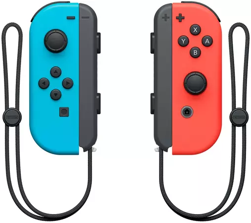 Nintendo Switch Oled Neon, Цвет: Blue / Голубой, изображение 3
