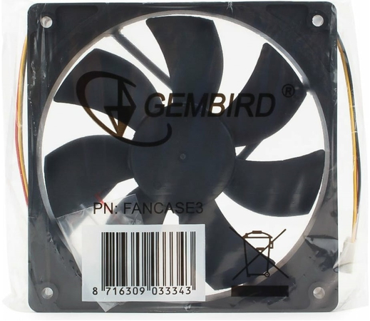 Вентилятор Gembird FANCASE3 (FANCASE3), изображение 3