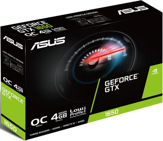 Видеокарта ASUS GeForce GTX 1650 LP OC Edition (GTX1650-O4G-LP-BRK), изображение 9