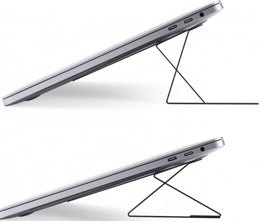 Подставка для ноутбука MOFT LAPTOP STAND Silver, Цвет: Silver / Серебристый, изображение 3
