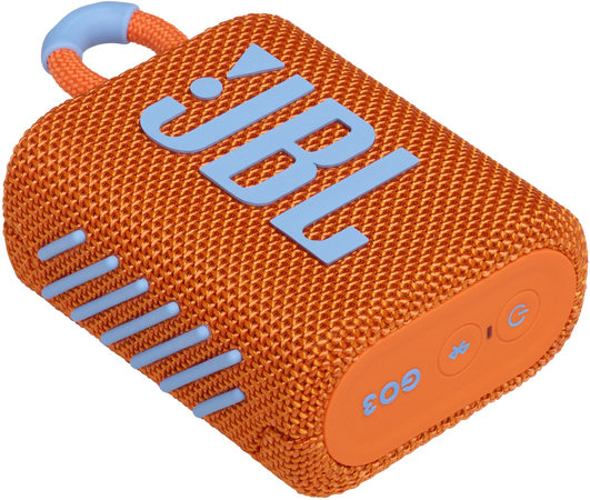 Портативная колонка JBL Go 3 Orange, Цвет: Orange / Оранжевый, изображение 8