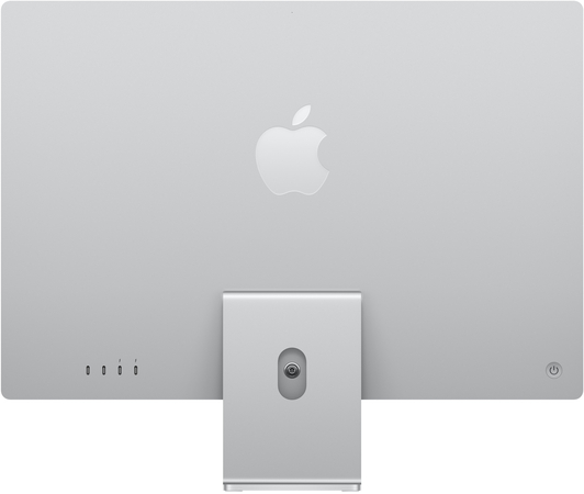 Apple iMac 24" M3 10GPU/8GB/512GB Silver (MQRK3) 2023, Общий объем твердотельных накопителей (SSD): 512 ГБ, Объем оперативной памяти: 8 ГБ, Цвет: Silver / Серебристый, изображение 2