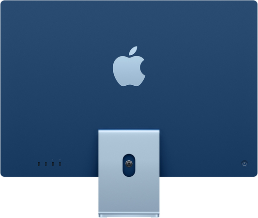 Apple iMac 24" M3 10GPU/8GB/512GB Blue (MQRR3) 2023, Общий объем твердотельных накопителей (SSD): 512 ГБ, Объем оперативной памяти: 8 ГБ, Цвет: Blue / Голубой, изображение 2