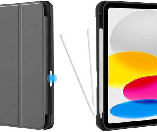 Чехол для iPad 10.9 2022 Tech-Protect Smart Case Pen Black, изображение 3