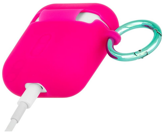 Чехол для Airpods Case Mate Hook Ups Case & Neck Strap, Pink, изображение 2