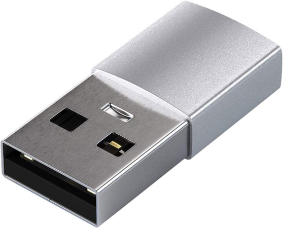 Адаптер Satechi USB Type-A to Type-C Silver, изображение 2