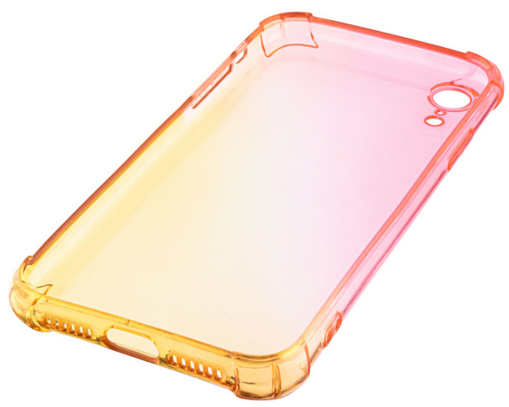 Чехол для iPhone XR Brosco HARDTPU Розово-золотой, изображение 4