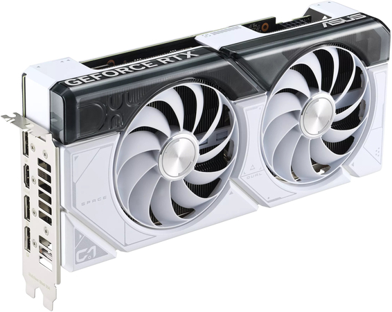 Видеокарта ASUS GeForce RTX 4070 Dual White OC Edition (DUAL-RTX4070-O12G-WHITE), изображение 2
