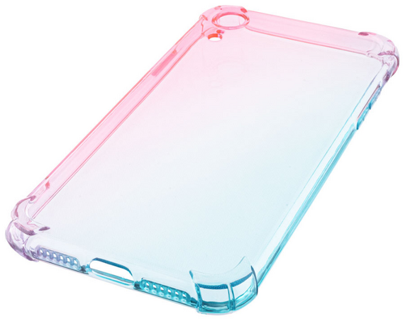 Чехол для iPhone XR Brosco HARDTPU Розово-голубой градиент, изображение 3