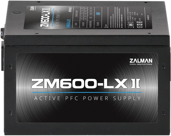 Блок питания ZALMAN ZM600-LXII 600W [ZM600-LXII], изображение 3