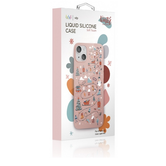 Чехол для iPhone 13 защитный VLP Art Collection Rose, изображение 2
