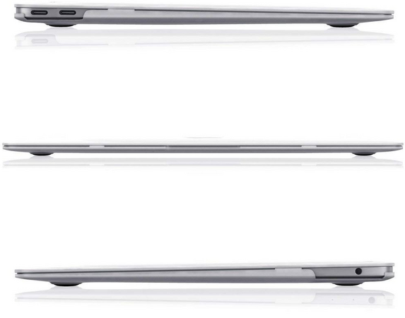 Защитная накладка TECH-PROTECT для MacBook Air 2022 Glitter Clear, изображение 2